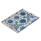 Carnet Carreaux Iznik bleu (Côté gauche)