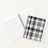Carnet Carreaux Noir et Blanc Classique (Intérieur)
