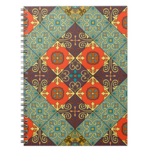 Carnet Carreaux Portugais Motif De Style Talavera