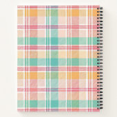 Carnet Carreaux Vichy Multicolores (Dos)