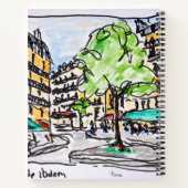 Carnet Carrefour de l'Odeon, Paris, France (Dos)