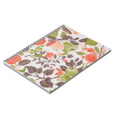 Carnet Carrelage décoratif aux fruits d'automne. (Côté gauche)