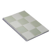 Carnet Carrelage gris et blanc (Côté Droit)