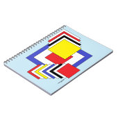 Carnet Carrés Abstraits (Côté gauche)