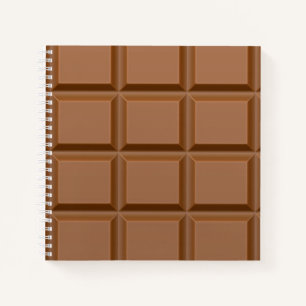 Carnet Carrés au chocolat au lait
