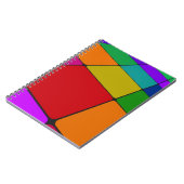 Carnet Carrés couleur (Côté gauche)