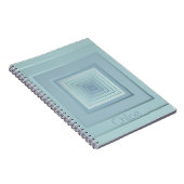 Carnet Carrés géométriques chics (Côté Droit)