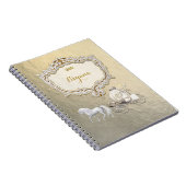 Carnet Carrosse et licorne de conte de fées de la princes (Côté Droit)