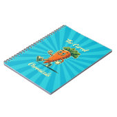 Carnet Carrot Chronicals Retro Cartoon notebook (Côté gauche)