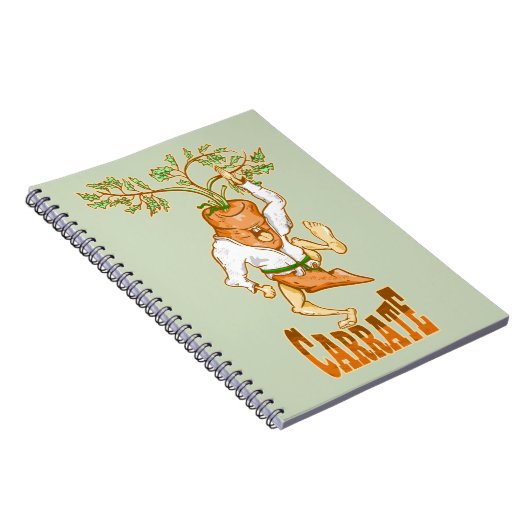 Carnet Carrot Karate CARRATE (Côté Droit)