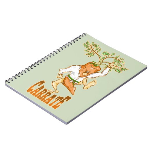 Carnet Carrot Karate CARRATE (Côté gauche)