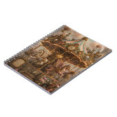 Carnet Carrousel Steampunk Fantaisiste (Côté gauche)
