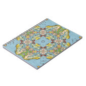 Carnet Carte abstraite de l'Europe (Côté gauche)