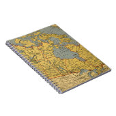 Carnet Carte antique du Canada (Côté Droit)