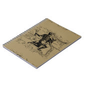 Carnet Carte Aquarius Constellation Hevelius 1690 sur Tau (Côté gauche)