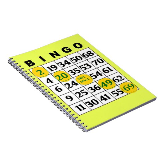 Carnet Carte BINGO (Côté Droit)