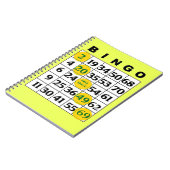 Carnet Carte BINGO (Côté gauche)
