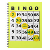Carnet Carte BINGO (Devant)