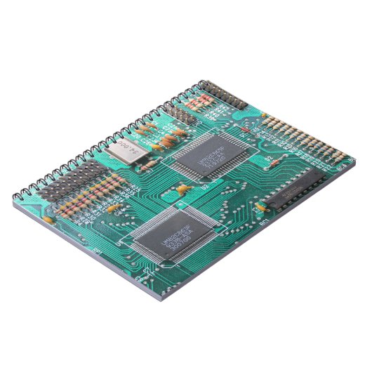 Carnet Carte, bloc-notes de carte mère d'ordinateur (Côté gauche)