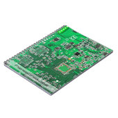 Carnet Carte circuit imprimé circuit vert PCB (Côté gauche)