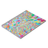 Carnet Carte colorée de Denver (Côté gauche)