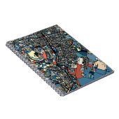 Carnet Carte colorée de Tokyo (Côté Droit)