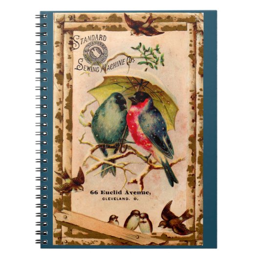 Carnet Carte commerciale victorienne Standard Sewing Mach (Devant)