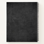 Carnet Carte d'aéroport (tous les textes personnalisables (Dos)