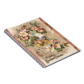 Carnet Carte d'anniversaire vintage (Côté Droit)