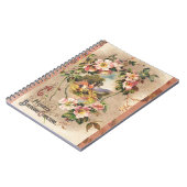 Carnet Carte d'anniversaire vintage (Côté gauche)