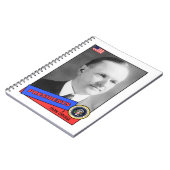 Carnet Carte de baseball de Calvin Coolidge (Côté gauche)