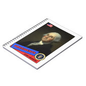 Carnet Carte de baseball de George Washington (Côté gauche)