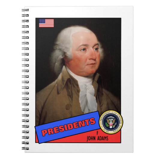 Carnet Carte de baseball de John Adams (Devant)