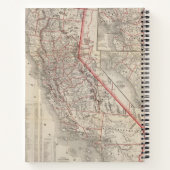 Carnet Carte de Californie (Dos)