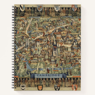 Carnet Carte de Cambridge, Angleterre