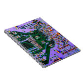 Carnet Carte de circuit électronique fermer. arrière - pl (Côté Droit)