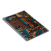 Carnet Carte de circuit électronique fermer. arrière - pl (Côté Droit)