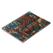 Carnet Carte de circuit électronique fermer. arrière - pl (Côté gauche)
