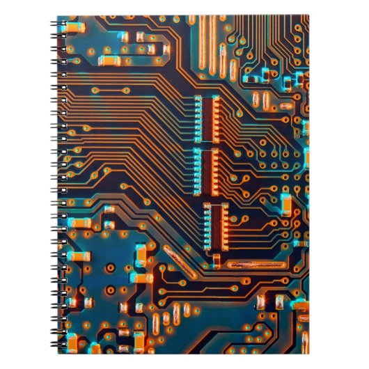 Carnet Carte de circuit électronique fermer. arrière - pl (Devant)