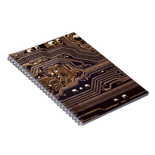 Carnet Carte de circuit en or. Matériel informatique élec (Côté Droit)