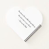 Carnet Carte de déclaration personnalisée pour bébé (Dos)