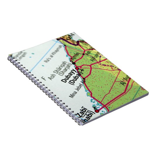 Carnet Carte de Dubaï (Côté Droit)