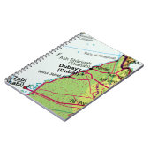 Carnet Carte de Dubaï (Côté gauche)