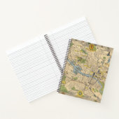 Carnet Carte de Glasgow, Angleterre (Intérieur)