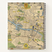 Carnet Carte de Glasgow, Angleterre (Dos)