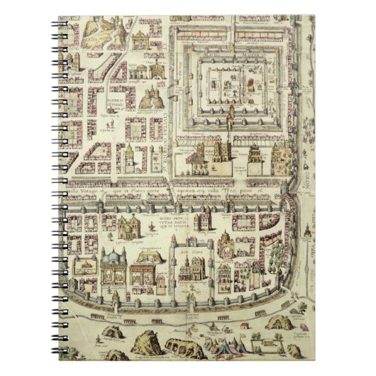 Carnet Carte de Jérusalem et des abords, de 'C (Devant)