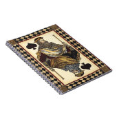 Carnet Carte de jeu King of Spades par Vision Studio (Côté Droit)