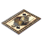 Carnet Carte de jeu King of Spades par Vision Studio (Côté gauche)