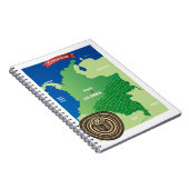 Carnet Carte de la Colombie (Côté Droit)