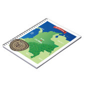 Carnet Carte de la Colombie (Côté gauche)